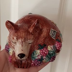 Vintage CottageCore Boho Fox Incense Holder